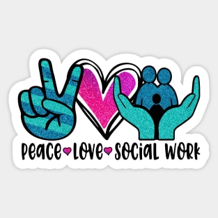 Social Worker Sticker